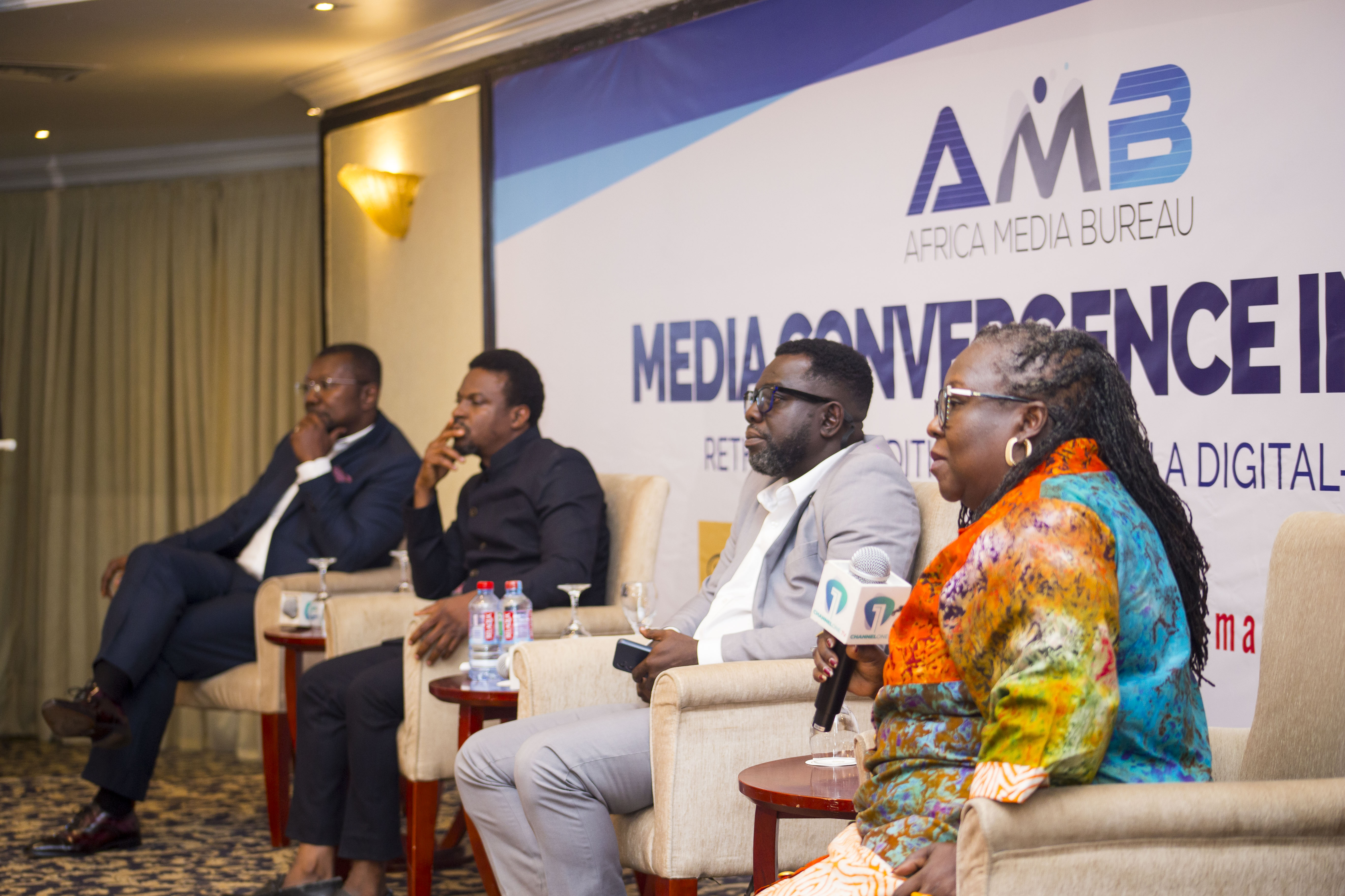 Panelists for session on Ghana’s Convergence Journey