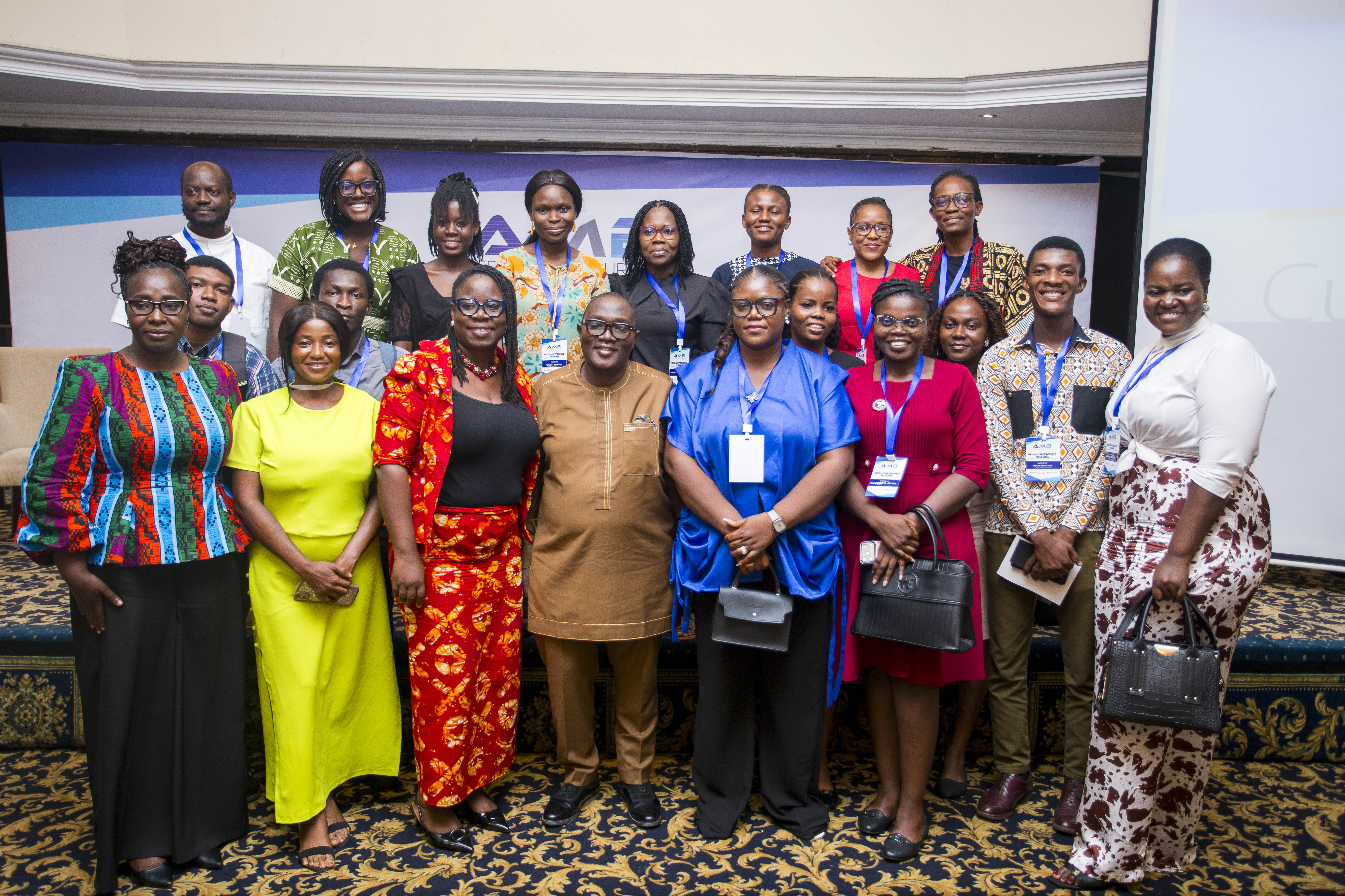 UG SICS faculty and student delegation at the event